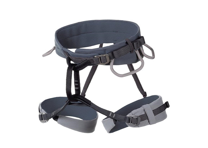 Singing Rock grey Garnet harness for rock climbing