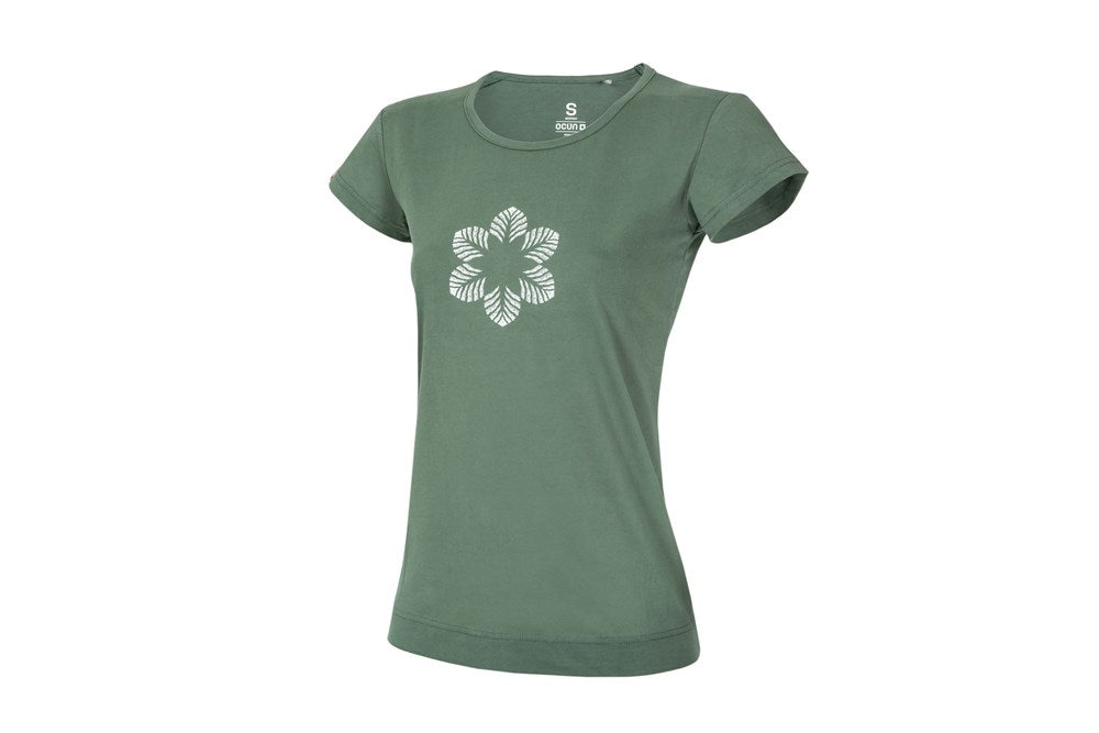 Ocun Classic T Organic Women Green Duck 1  - Verx Australia