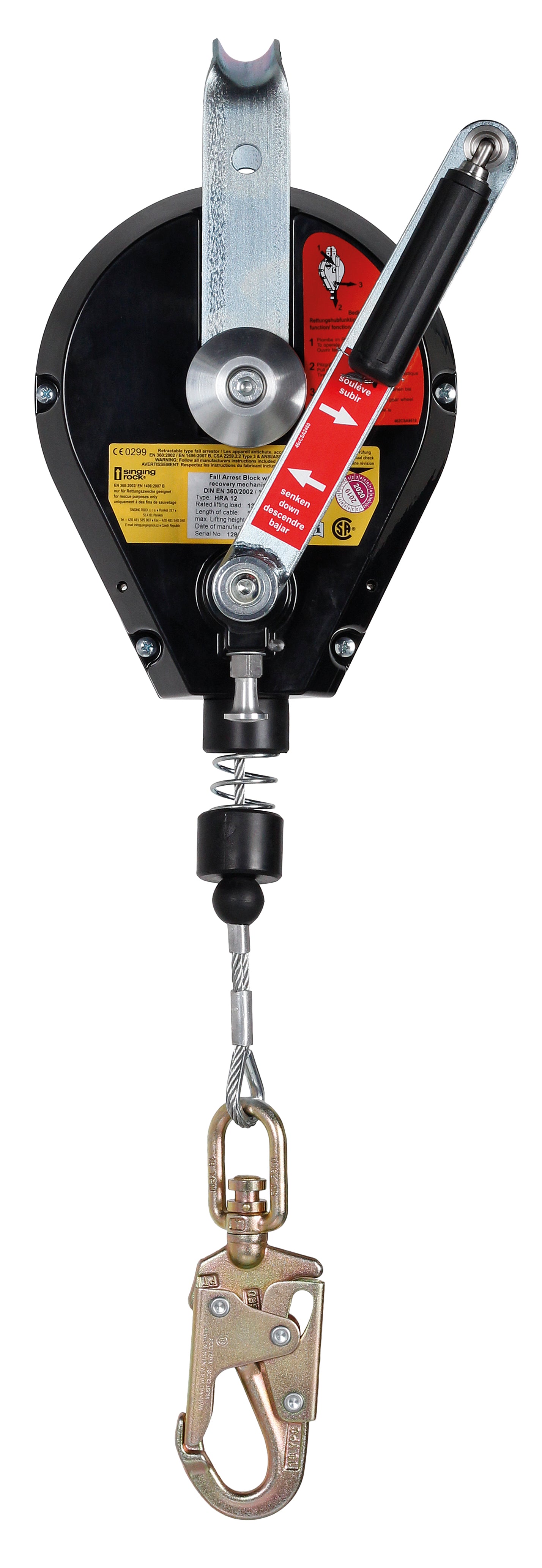 Retractable Fall Arrester Ikar HRA Steelrope - VERX AU