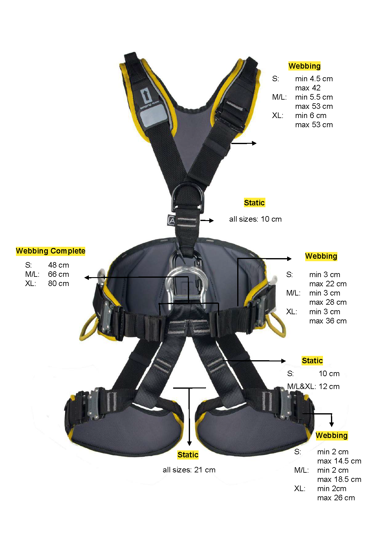 Singing Rock Expert 3D Speed Harness 9 - Verx Australia