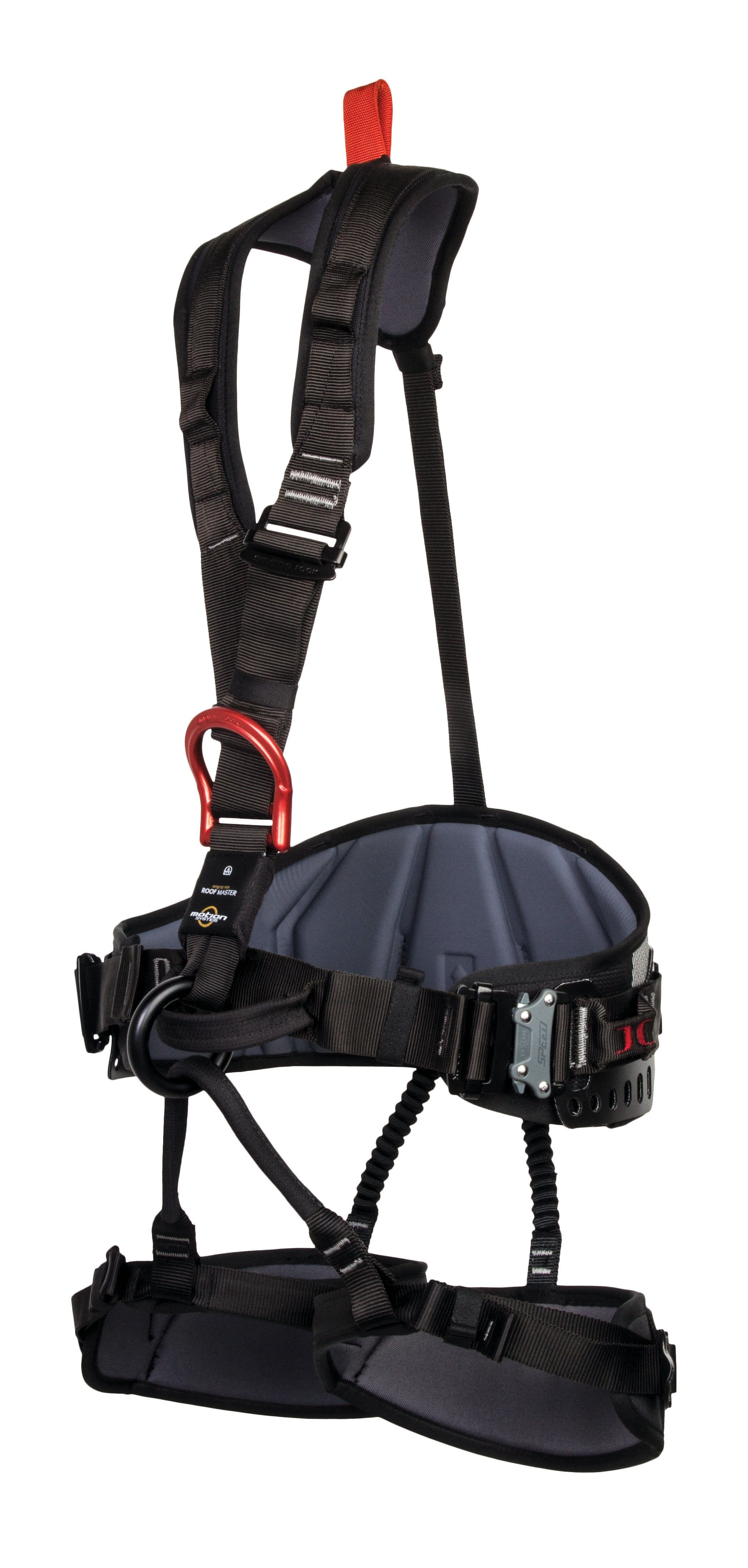 Side View of Singing Rock Roof Master Harness