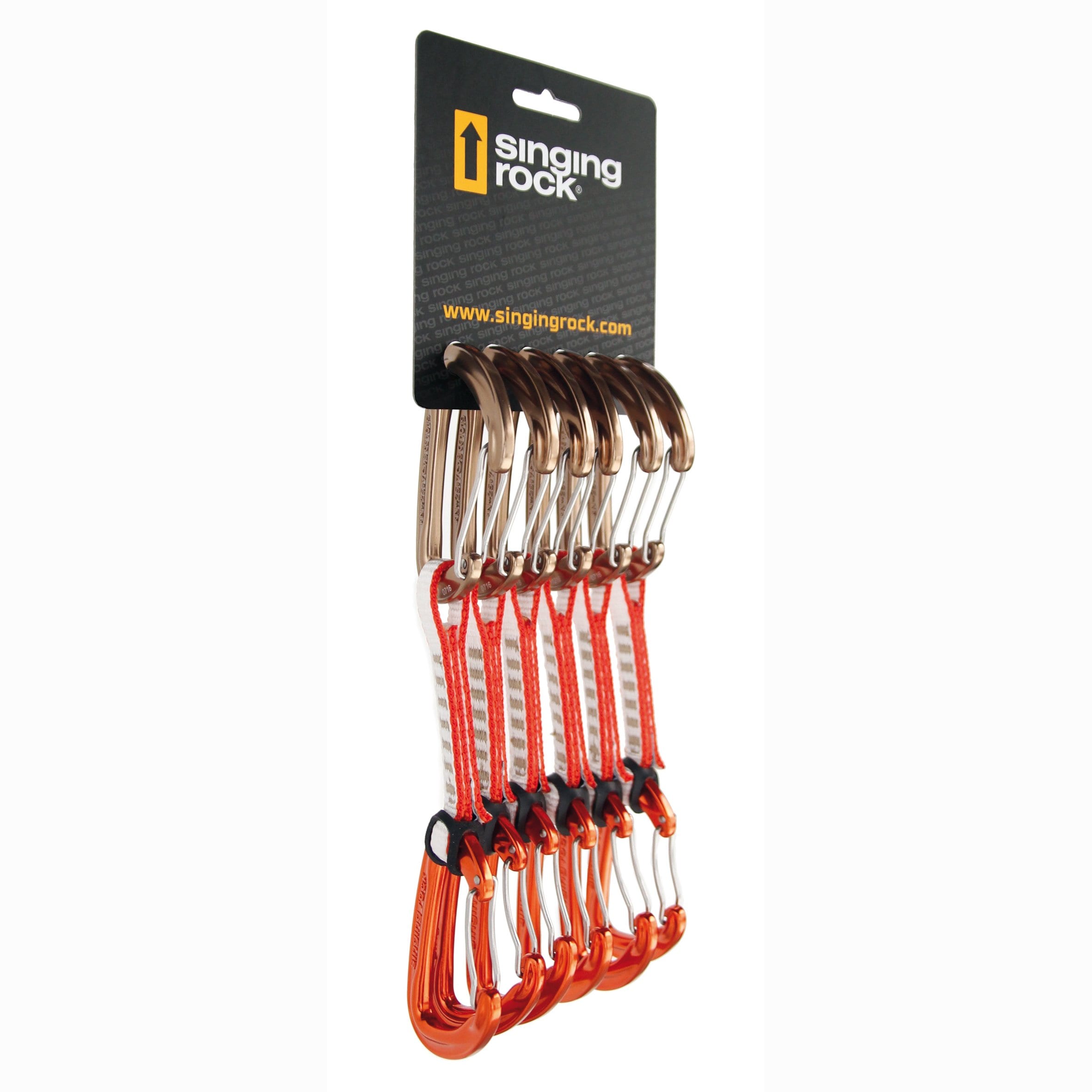 Rock Climbing Quickdraws Singing Rock Vision QD 6pack - VerxAustralia