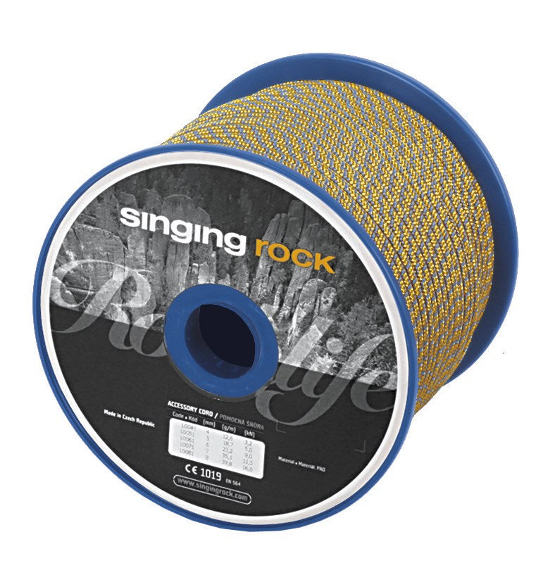 Singing Rock Accessory Cord 4-8mm, 100m Spool 5  - Verx Australia
