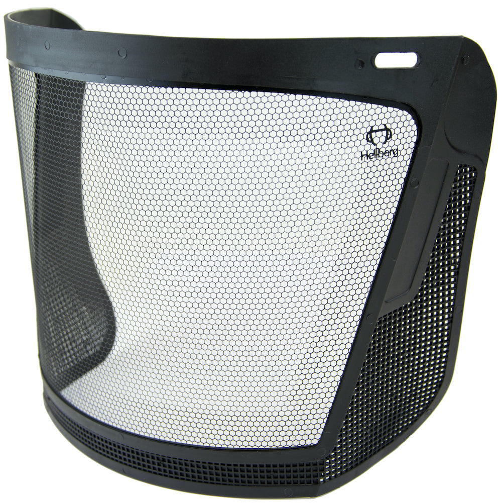 Singing Rock Hellberg Steel Mesh Visor 1  - Verx Australia