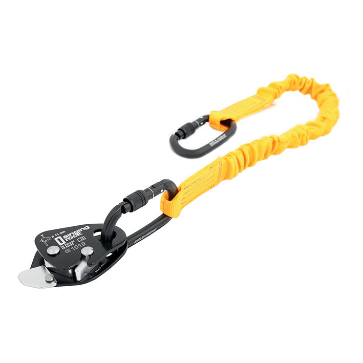 Singing Rock Joule connected to Locker Fall Absorber