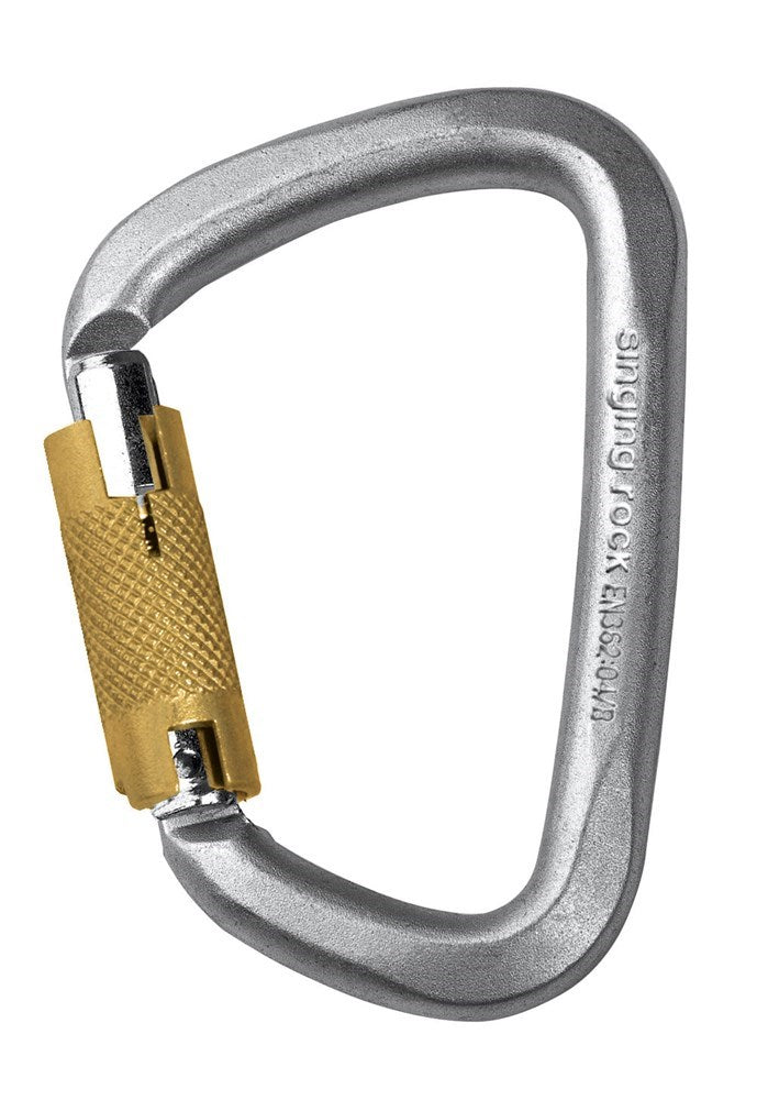 Singing Rock D Steel Connector Triple Lock