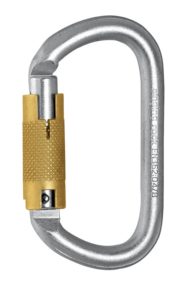 Singing Rock Steel Oval Connector Triple Lock