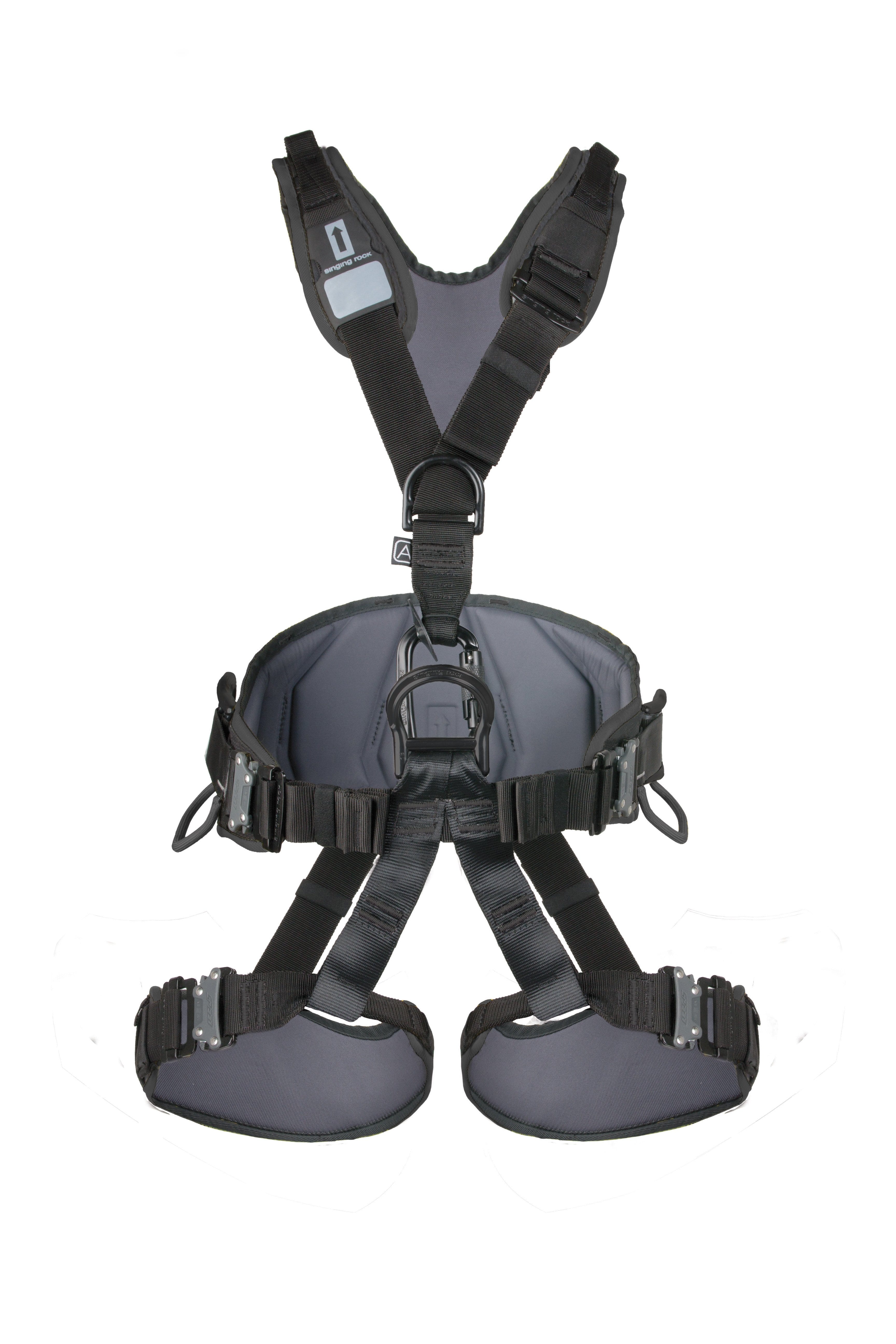 Singing Rock Expert 3D Speed Rope Access Harness in black