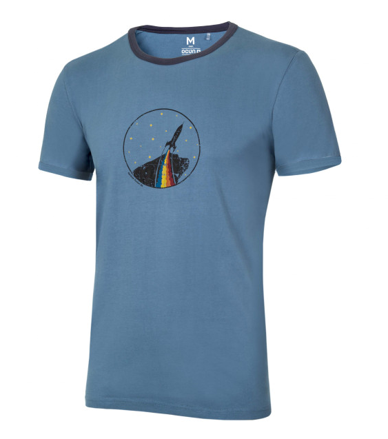 Ocun Ocun Classic T Organic Men Rainbow Rocket 1  - Verx Australia